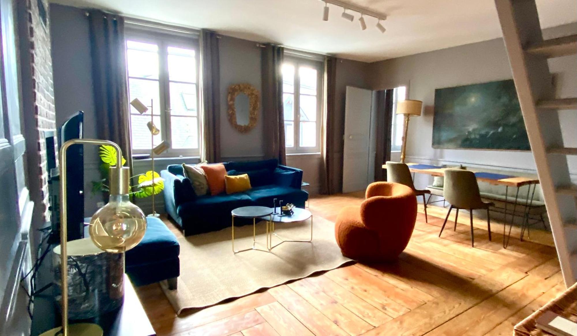 Duplex Le Glencoe Apartment Honfleur Exterior foto
